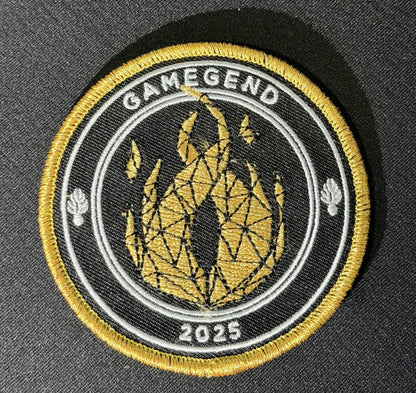 Rondache GameGend Brodée Gold