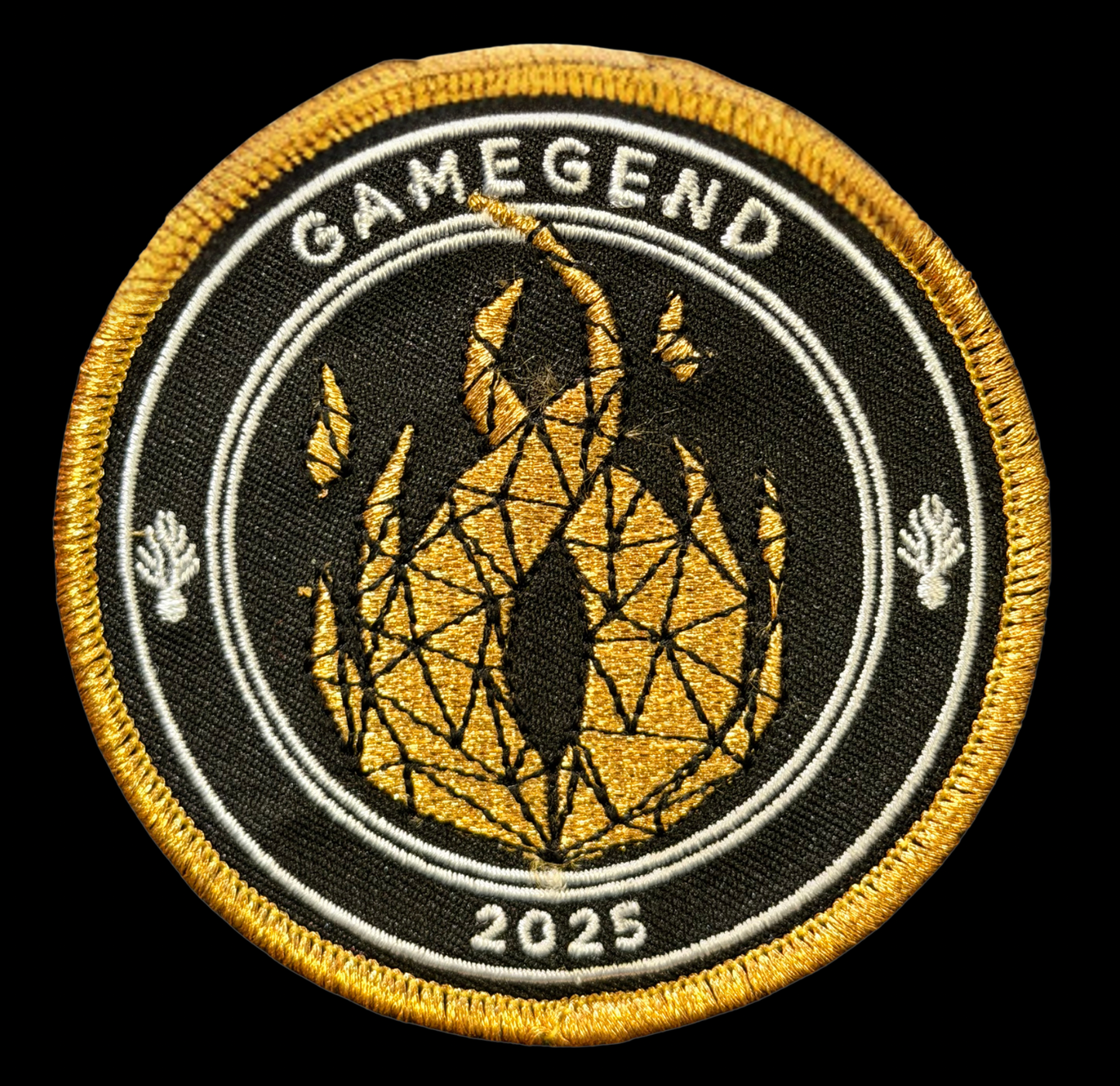 Rondache GameGend Brodée Gold