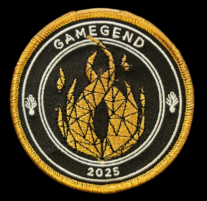 Rondache GameGend Brodée Gold