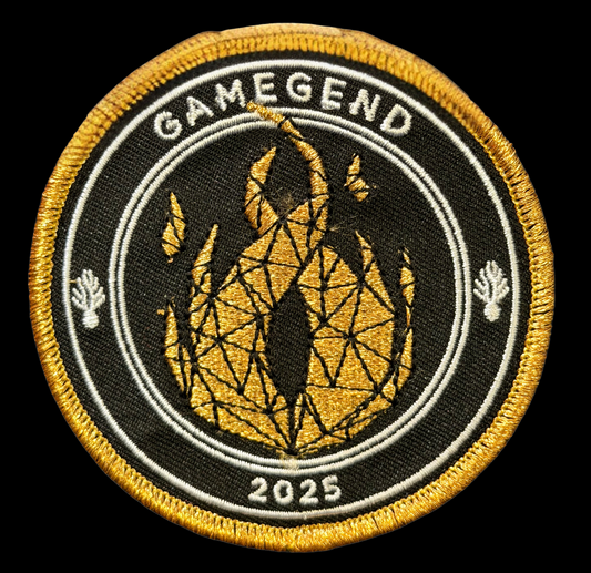 Rondache GameGend Brodée Gold