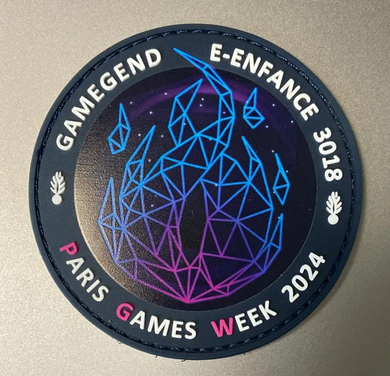 [Précommande] Écusson GameGend x E-Enfance PGW 2024 (édition limitée)